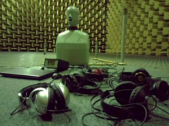 Photo of head and torso simulator