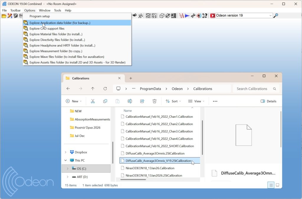 ProgramDataCalibrations