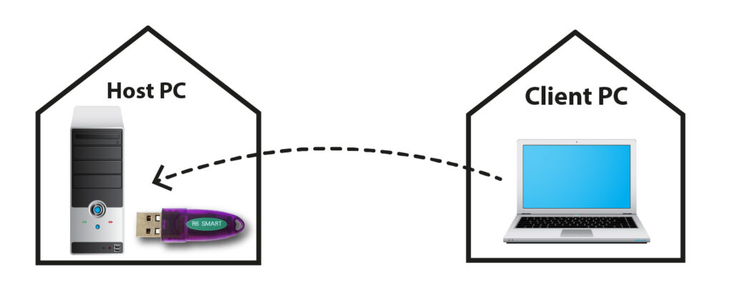 Remote Desktop Illustration